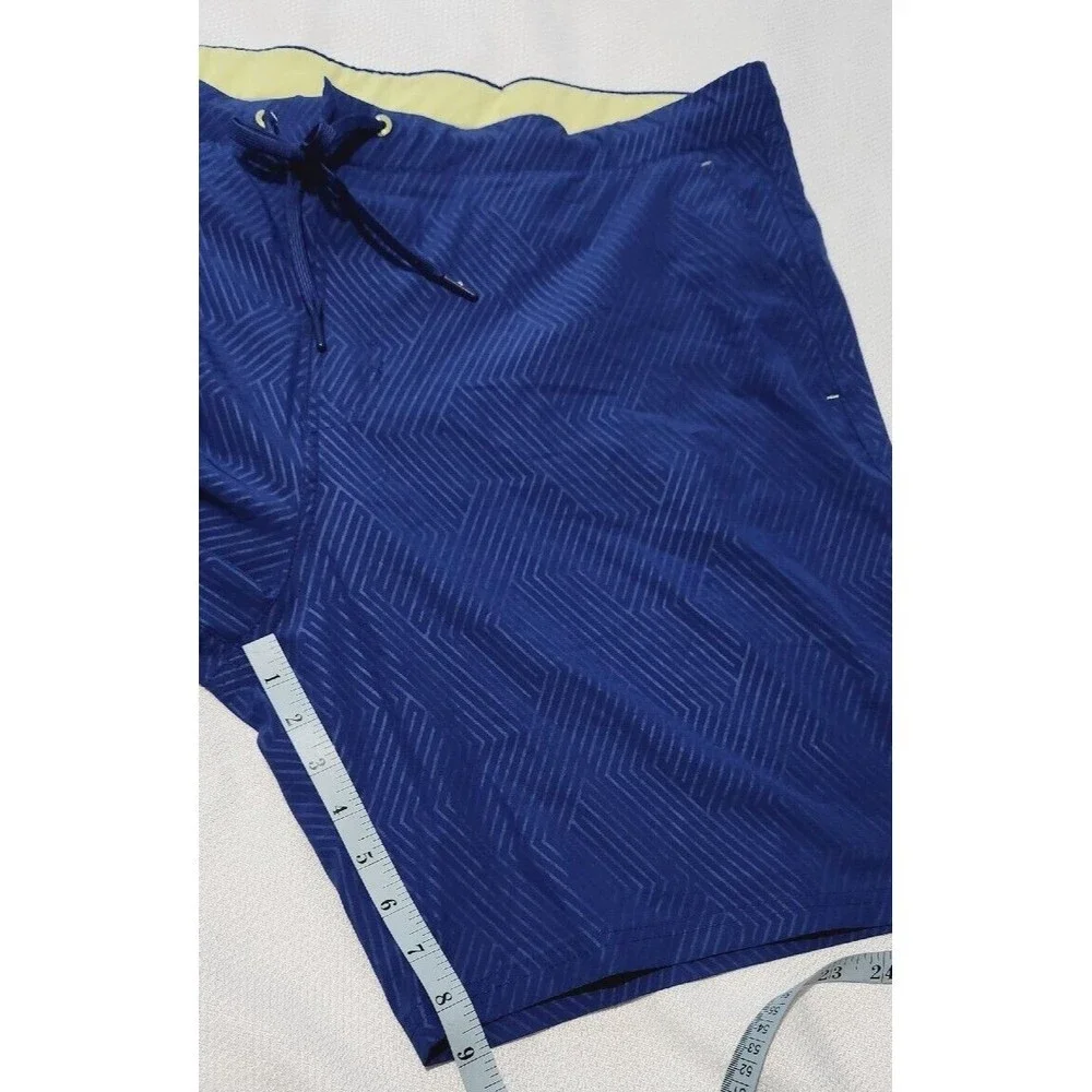 Zeroxposur Swim Trunks Size XXLARGE Color Blue With Pockets (B#7)